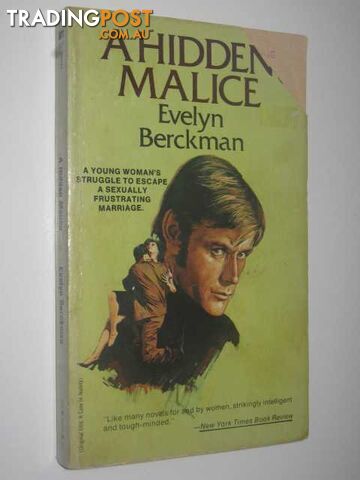 A Hidden Malice (A Case in Nullity)  - Berckman Evelyn - 1967