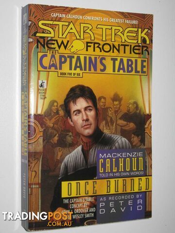 Once Buried: The Captain's Table Book 5 - STAR TREK New Frontier Series - David...