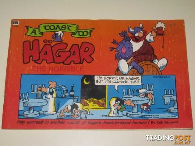 A Toast to Hagar the Horrible  - Browne Dik - 1986