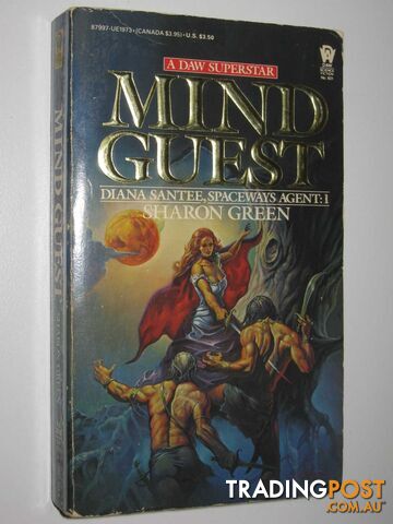 Mind Quest - Diana Santee, Spaceways Agent Series #1 - Green Sharon - 1984