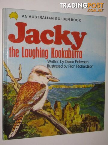 Jacky the Laughing Kookaburra - An Australian Golden Book Series  - Peterson Diana - 1974