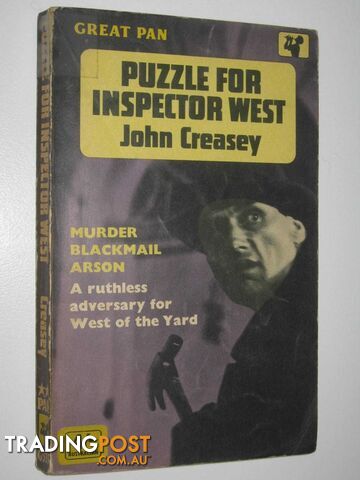 Puzzle for Inspector West - Roger West Series #12 - Creasey John - 1962
