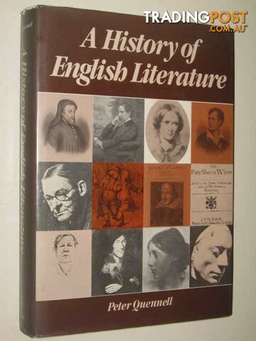 A History of English Literature  - Quennell Peter - 1981