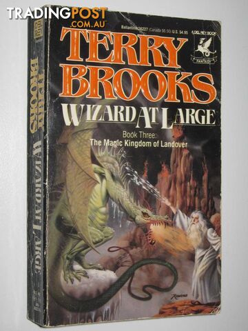 Wizard at Large - The Magic Kingdom of Landover Series #3 - Brooks Terry - 1995