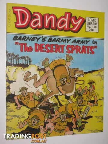 Barney's Barmy Army in "The Desert Sprats" - Dandy Comic Library #158  - Author Not Stated - 1989