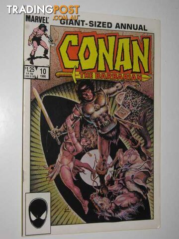Conan the Barbarian Giant-Sized Annual #10  - Author Not Stated - 1985