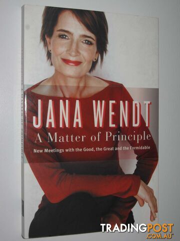 A Matter of Principle  - Wendt Jana - 2007