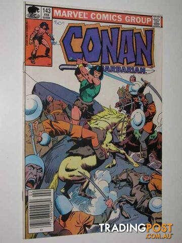 Conan the Barbarian #143  - Various - 1983