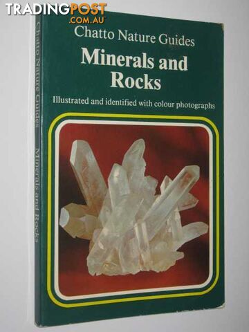 Minerals and rocks - Chatto Nature Guide Series - Schuman Walter - 1978