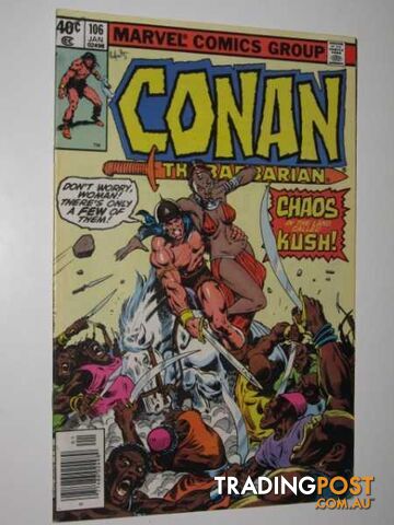 Conan the Barbarian #106  - Various - 1980