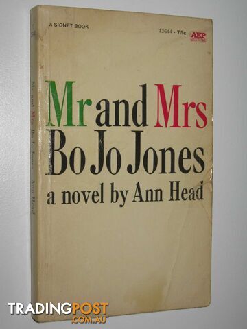 Mr and Mrs Bo Jo Jones - Head Ann - 1968 - photo 1 of 1