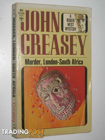 Murder, London-South Africa - Roger West Series #34 - Creasey John - 1967