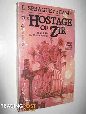 The Hostage of Zir - Krishna Series #3 - de Camp L. Sprague - 1983