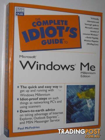 The Complete Idiot's Guide to Microsoft Windows Millennium  - McFedries Paul - 2000