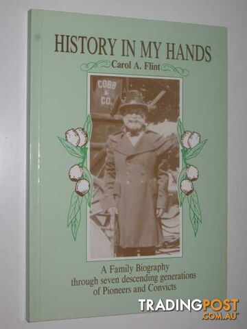 History in My Hands  - Flint Carol A. - 1991
