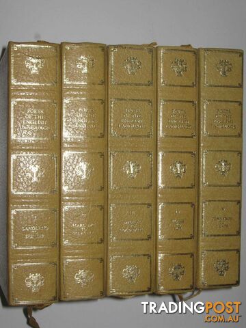 Poets of the English Language Complete 5 Volume Set  - Auden W.H. & Pearson, Norman Holmes - No date