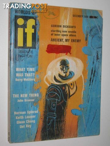 IF: Worlds of Science Fiction December 1969 : Vol. 19, No. 10  - Author Not Stated - 1969