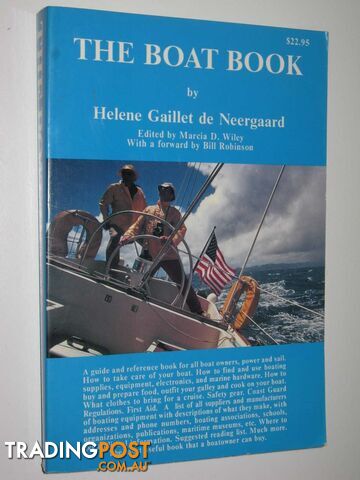 The Boat Book  - De Neergaard Helene Gaillet - 1994