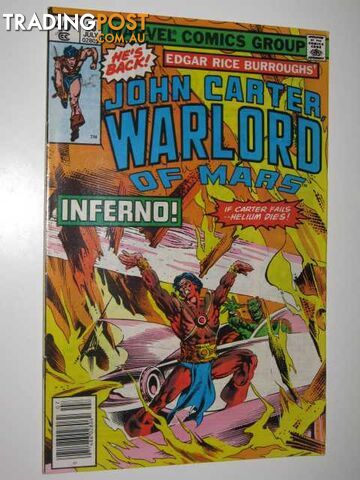John Carter, Warlord of Mars #25  - Claremont Chris - 1979