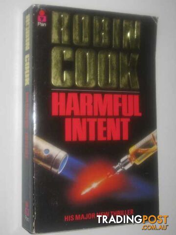 Harmful Intent  - Cook Robin - 1990