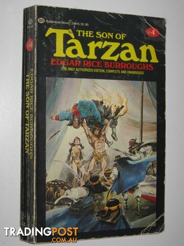 The Son of Tarzan - Tarzan Series #4 - Burroughs Edgar Rice - 1983