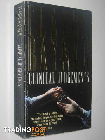 Clinical Judgements. - Rayner Claire - 1991