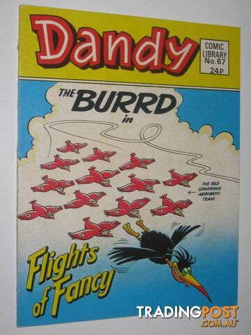 The Burrd in "Flights of Fancy" - Dandy Comic Library #66  - Author Not Stated - 1986
