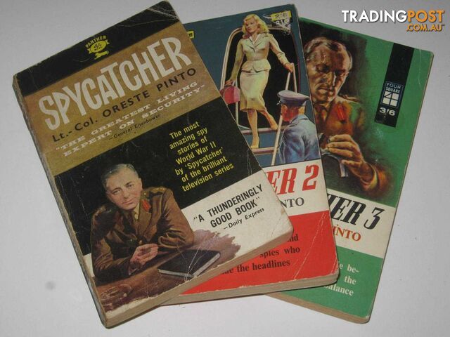 Spycatcher + Spycatcher 2 + Spycatcher 3  - Pinto Lt. Col. Oreste