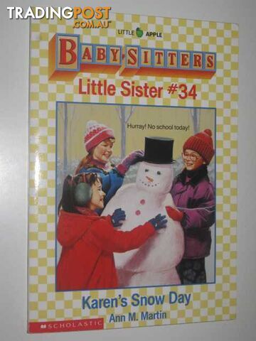 Karen's Snow Day - Little Sister Series #34 - Martin Ann M. - 1993
