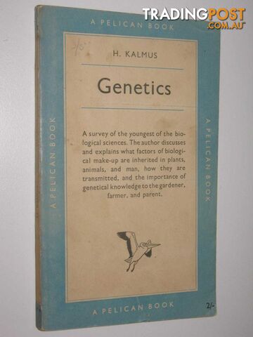 Genetics  - Kalmus H. - 1952