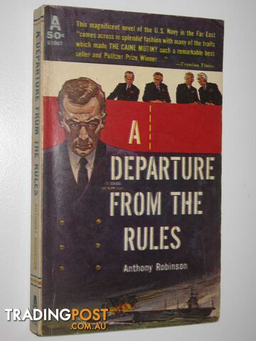 A Departure From the Rules - Robinson Anthony - 1960
