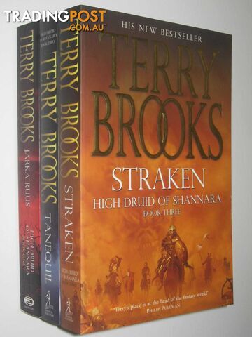 Jarka Ruus + Tanequil + Straken - High Druid of Shannara Series  - Brooks Terry - 2003