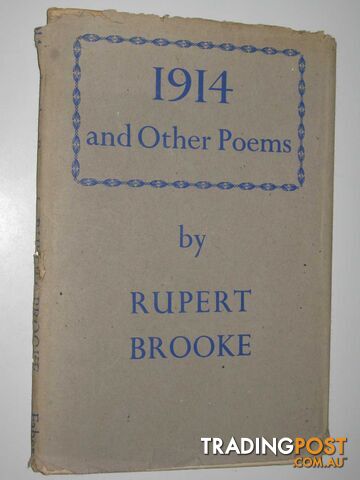 1914 and Other Poems  - Brooke Rupert - 1941