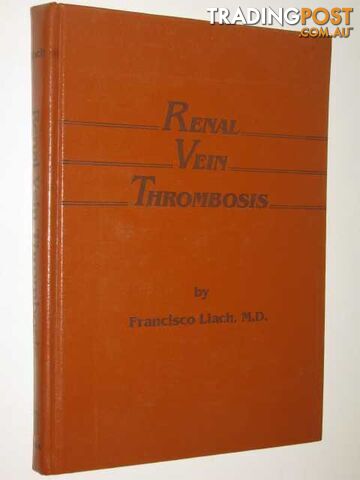 Renal Vein Thrombosis  - Llach Francisco - 1983