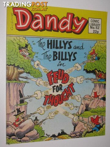 The Hillys and the Billys in "Feud for Thought" - Dandy Comic Library #52  - Author Not Stated - 1985
