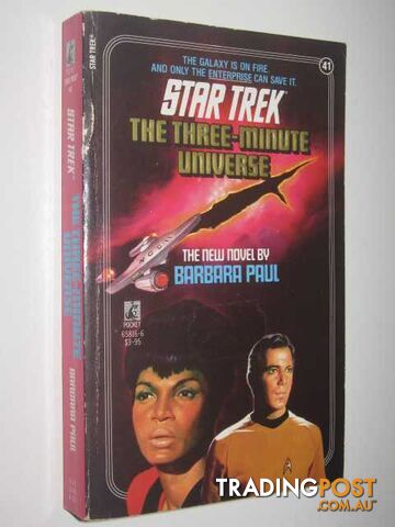 The Three-Minute Universe - STAR TREK Series #41 - Paul Barbara - 1988