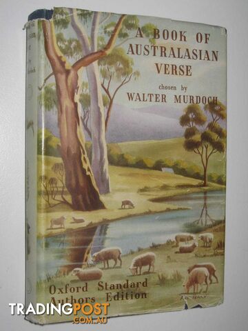 A Book of Australasian Verse  - Murdoch Walter - 1945