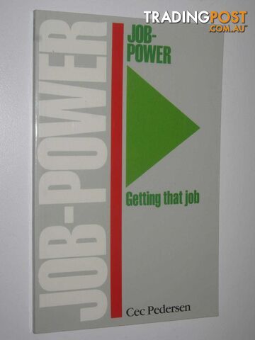Job-Power : Getting That Job  - Pedersen Cec - 1987