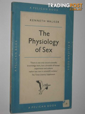 The Physiology Of Sex And It's Social Implications  - Walker Kenneth - 1957