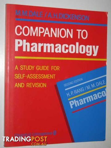 Companion to Pharmacology : A Study Guide for Self-Assessment and Revision  - Dale M. M. & Dickenson, A. H. - 1993