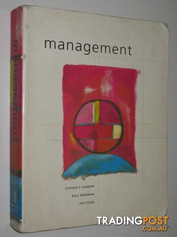 Management  - Robbins Stephen P. & Bergman, Rolf & Stagg, Ian - 1997