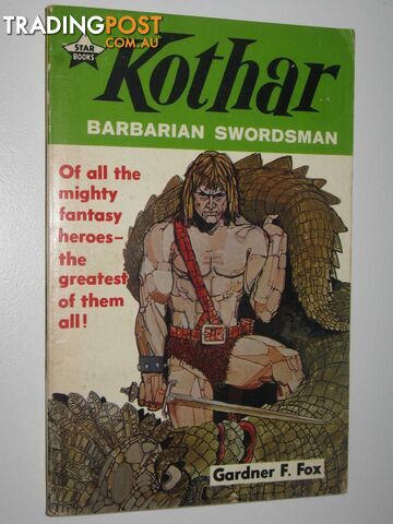 Kothar, Barbarian Swordsman - Fox Gardner F. - No date