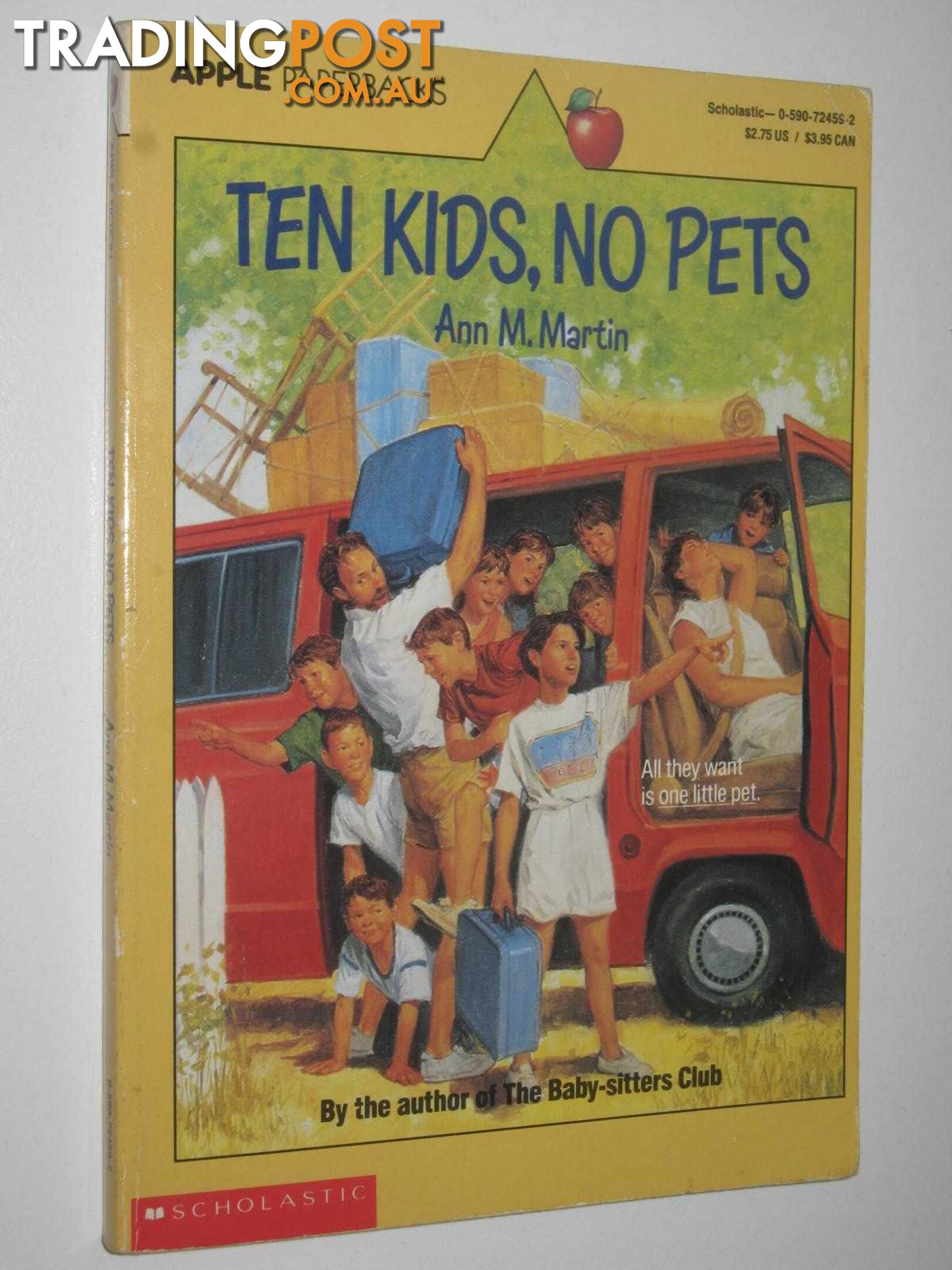 Ten Kids, No Pets  - Martin Ann M. - 1988