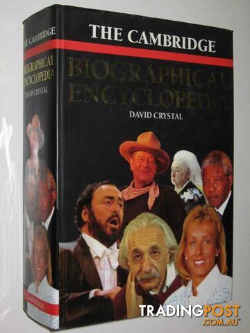 The Cambridge Biographical Encyclopedia  - Crystal David - 1995