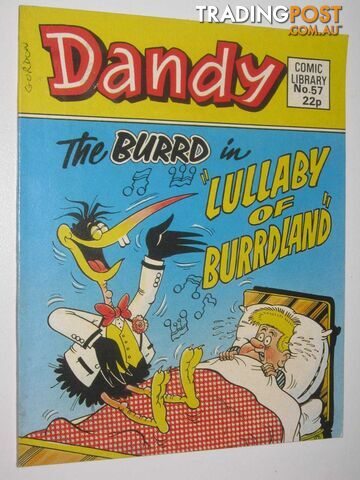 The Burrd in "Lullaby of Burrdland" - Dandy Comic Library #57  - Author Not Stated - 1985