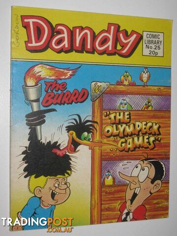 The Burrd in "The Olympeck Games" - Dandy Comic Library #25  - Author Not Stated - 1984