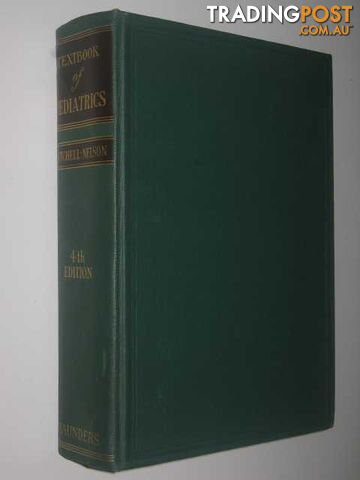 Mitchell-Nelson Textbook of Pediatrics  - Nelson Waldo E. - 1946