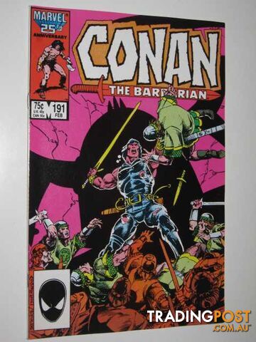 Conan the Barbarian #191  - Various - 1987