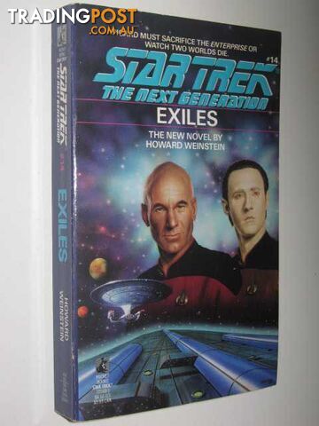 Exiles - STAR TREK: The Next Generation Series #14 - Weinstein Howard - 1990