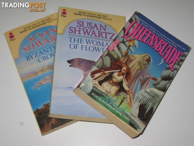 Heirs to Byzantium Trilogy : Byzantium's Crown + The Woman of Flowers +...